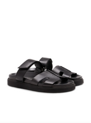 Slip in sandal - Black Maru - Pavement 