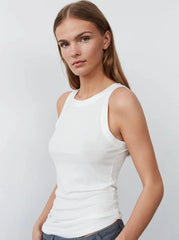 Sofie Schnoor - Jullie SNOS215 Rib Top - White