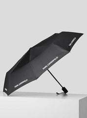 Black Umbrella with Logo - Essential Umbrella - Karl Lagerfeld