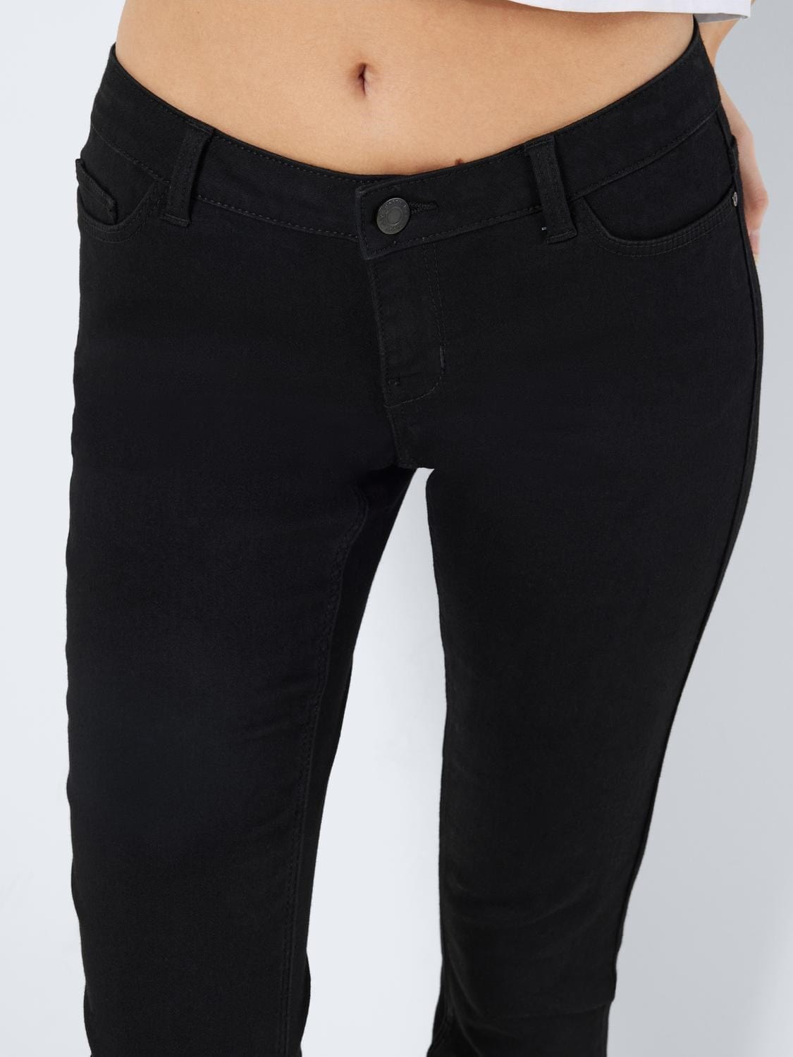 Noisy May Underdele Sort Skinny Jeans - Allie - Noisy May