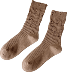 Socks - Brown - Viola - Andcopenhagen