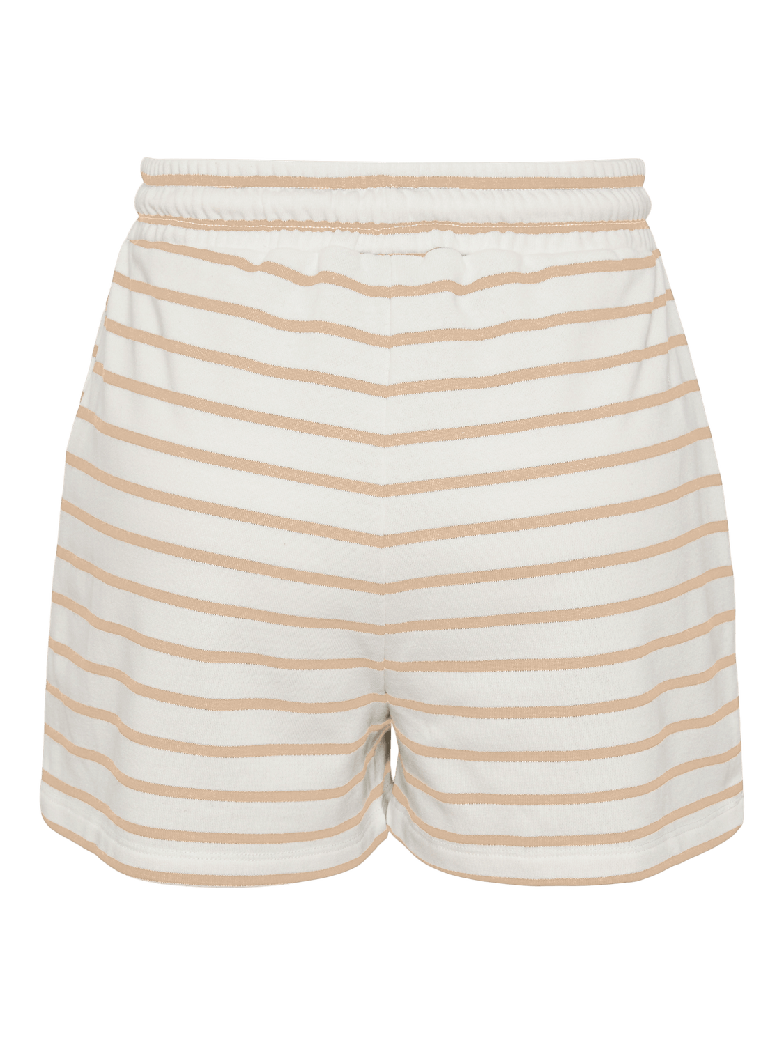 Pieces Underdele Sweat shorts - Beige/hvid - Chilli - Pieces