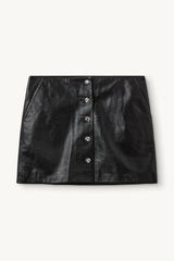 The Garment - Nederdel - Sort - Soho Mini Button Skirt