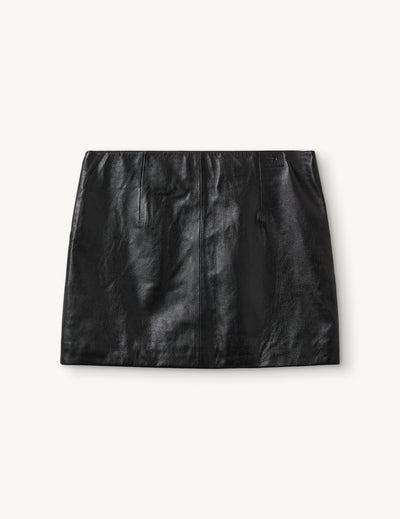 The Garment - Nederdel - Sort - Soho Mini Button Skirt