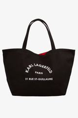 Canvas Shopper Bag - Karl Lagerfeld