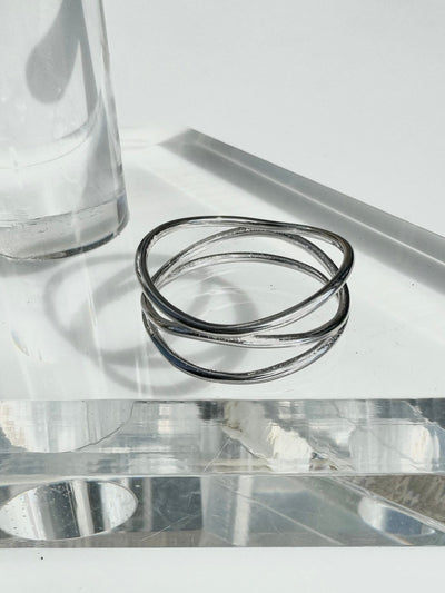 Andcopenhagen Smykker Twistet ring -  Lea - Sølv - Andcopenhagen (Bemærk preorder)