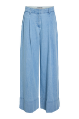 Rouge Edit - Bukser - Light Blue Denim - Francie