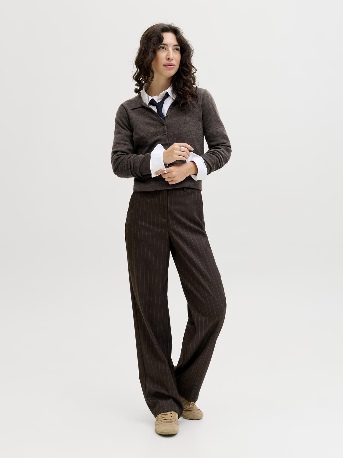 JJXX - Polo Strik - Bracken - Wren Wool Blend