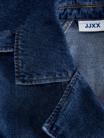 JJXX - Denim jakke - Kort blå trenchcoat - Carlie