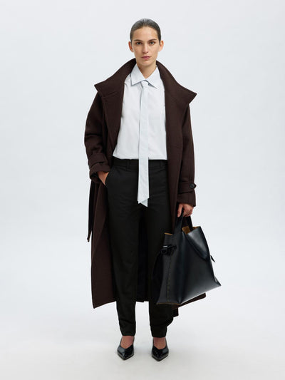 Selected Femme - Bukser - Black - Aila Tapered