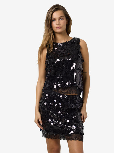 Noisy May - Top - Black - Elva