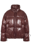 Noisy May - Puffer jakke - French Roast - Allie Shiny (PREORDER)