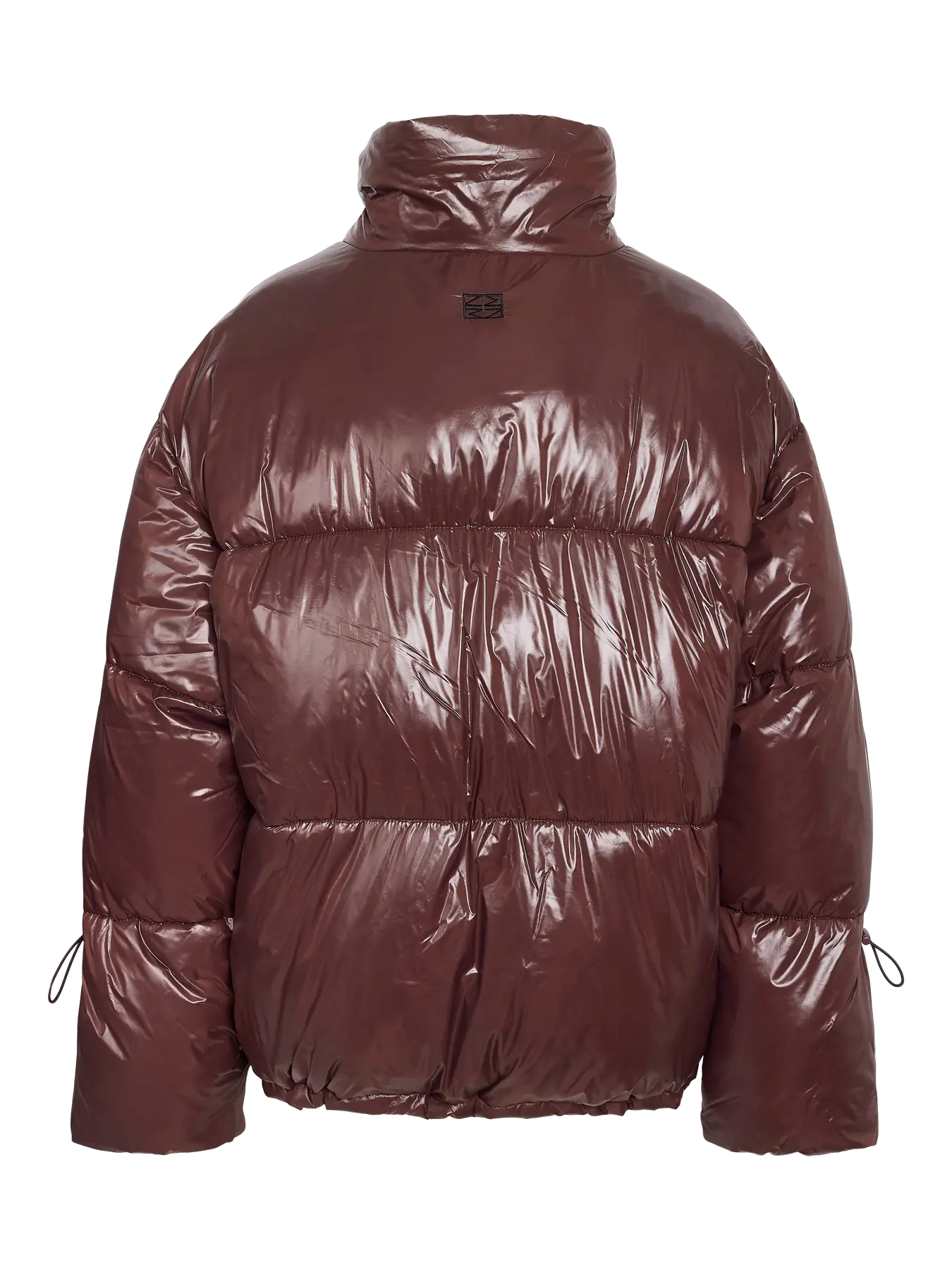 Noisy May - Puffer jakke - French Roast - Allie Shiny (PREORDER)