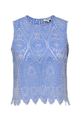 Only - Top - Blue bonnet - Tulum